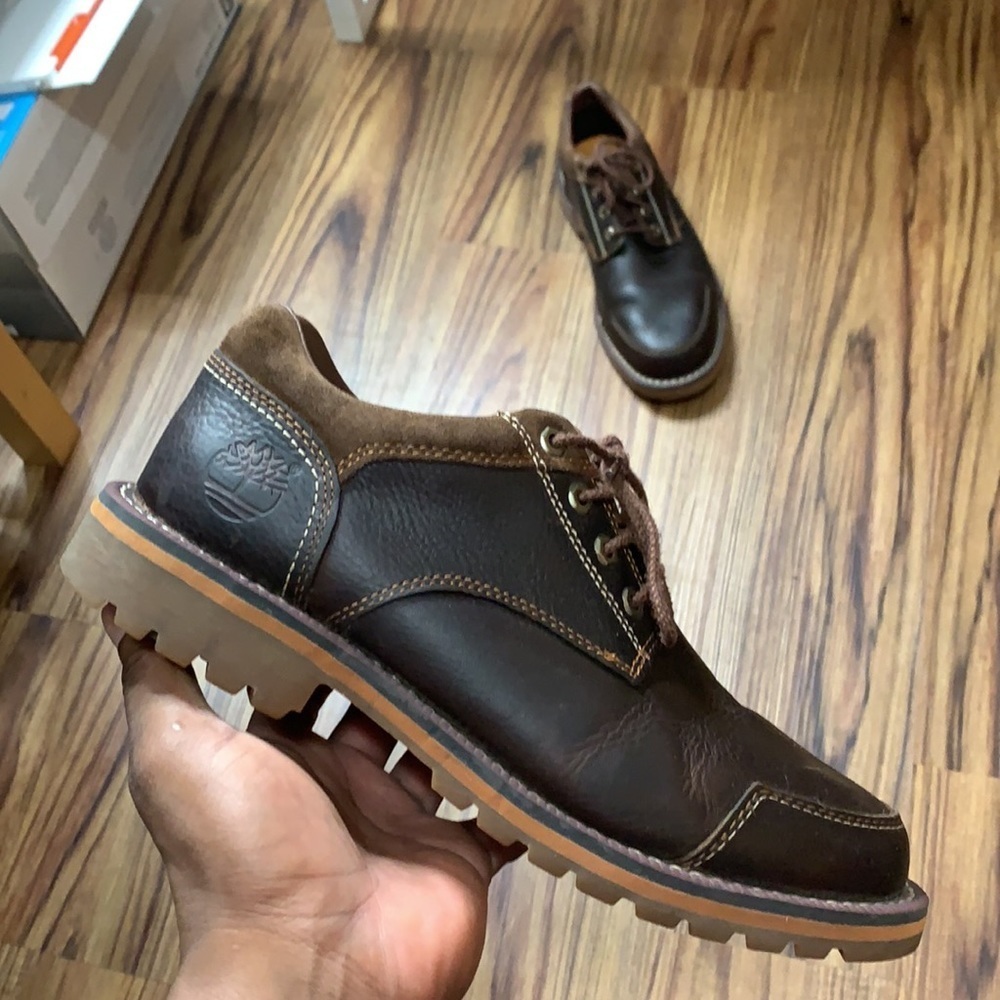 Timberlands Men Oxfords Leather Shoes (8) - Picture 1 of 13